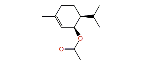 cis-6-Isopropyl-3-methyl-2-cyclohexenyl acetate